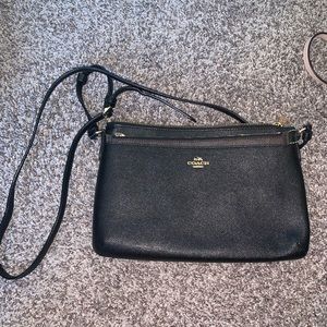 Black coach crossbody